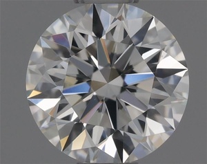 Round diamond — real photo