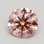 2.03 Ct. Fancy Pink Round Lab Grown Diamond