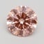 2.06 Ct. Fancy Intense Pink Round Lab Grown Diamond