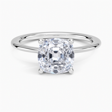 Thin Band Engagement Ring - Aimee