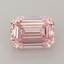 1.54 Ct. Fancy Intense  Pink Emerald Lab Grown Diamond