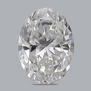 Oval diamond — real photo