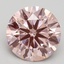 2.11 Ct. Fancy Intense Pink Round Lab Grown Diamond
