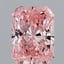 2.05 Ct. Fancy Vivid Pink Radiant Lab Grown Diamond