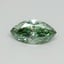 0.31 Ct. Fancy Vivid Pacific Green Marquise Lab Grown Diamond