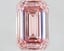 4.08 Ct. Fancy Vivid Pink Emerald Lab Grown Diamond