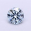1.18 Ct. Fancy  Blue Round Lab Grown Diamond