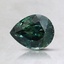 7.1x5.5mm Teal Pear Montana Sapphire