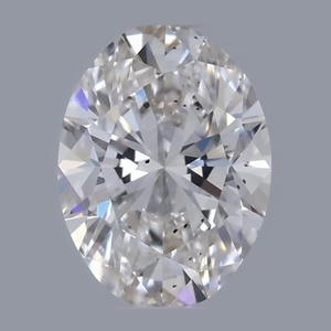 Oval diamond — real photo