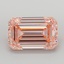 5.08 Ct. Fancy Vivid  Pink Emerald Lab Grown Diamond