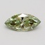 1.05 Ct. Fancy Vivid Green Marquise Lab Grown Diamond