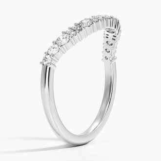Corinne Contour Diamond Ring (1/3 ct. tw.) in Platinum
