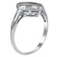 The Kiral Ring, smalltop view on a hand