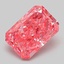 2.05 Ct. Fancy Vivid Pink Radiant Lab Grown Diamond