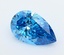 1.72 Ct. Fancy Vivid  Blue Pear Lab Grown Diamond