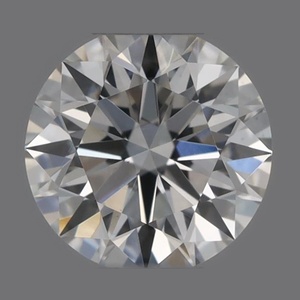 Round diamond — real photo