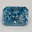 2.02 Ct. Fancy Vivid Blue Radiant Lab Grown Diamond