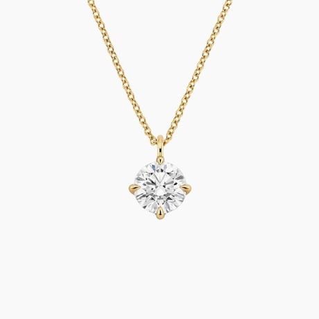 Perfect Compass Point Round Diamond Solitaire Pendant (1 1/2 ct. tw.)