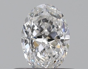 Oval diamond — real photo