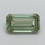 1.04 Ct. Fancy Intense Green Emerald Lab Grown Diamond