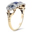 The Manica Ring, smalltop view on a hand