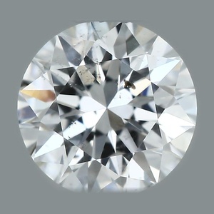 Round diamond — real photo