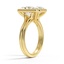 Bezel Trellis Lab Diamond Ring, smallside view