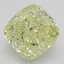 10.33 Ct. Fancy Yellow Cushion Diamond