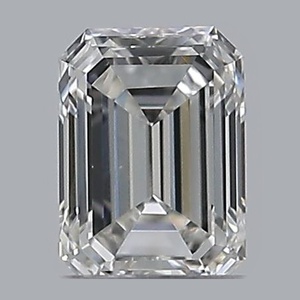 Emerald diamond — real photo