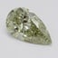 1.50 Ct. Fancy Grayish Greenish Yellow Pear Diamond