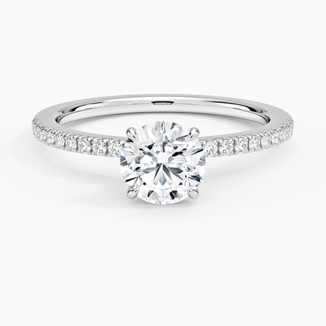 Classic Hidden Halo Diamond Setting