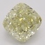 3.01 Ct. Fancy Light Brownish Yellow Cushion Diamond