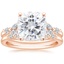 14KR Moissanite Verbena Diamond Bridal Set (1/4 ct. tw.), smalltop view