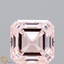 3.03 Ct. Fancy Intense  Pink Asscher Lab Grown Diamond