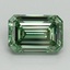 2.02 Ct. Fancy Vivid Green Emerald Lab Grown Diamond
