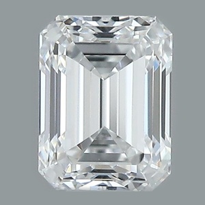 Emerald diamond — real photo