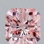 3.11 Ct. Fancy Intense  Pink Radiant Lab Grown Diamond