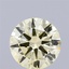 1.50 Ct. Fancy Light  Yellow Round Lab Grown Diamond