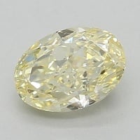 1.02 Ct. Fancy Intense Yellow Oval Lab Grown Diamond