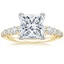 18K Yellow Gold Luciana Diamond Ring (1/2 ct. tw.), smalltop view