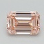 1.54 Ct. Fancy Intense  Pink Emerald Lab Grown Diamond