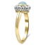 The Anes Ring, smalltop view on a hand