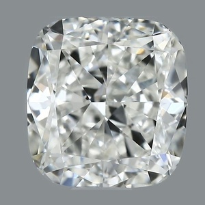 Cushion diamond — real photo