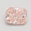 1.66 Ct. Fancy Intense Pink Cushion Lab Grown Diamond