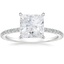 18K White Gold Demi Three-Quarter Coverage Diamond Ring (1/3 ct. tw.), smalltop view