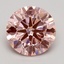 1.83 Ct. Fancy Intense Pink Round Lab Grown Diamond