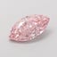 1.59 Ct. Fancy Vivid  Pink Marquise Lab Grown Diamond