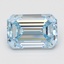 4.06 Ct. Fancy Intense Blue Emerald Lab Grown Diamond