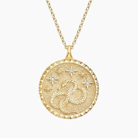 Lunar New Year Snake Medallion