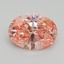 1.70 Ct. Fancy Vivid Pink Oval Lab Grown Diamond